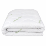 Duvet „Aloe vera“. Winter duvets, 140x200 cm, 200x200 cm, 200x220 cm. White duvet with aloe vera extract