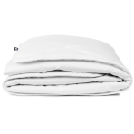 Duvet “Familon Original Double Duvet”. Winter duvets, 230x210 cm. White minimalist design duvet with smooth surface familon
