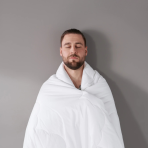 Duvet “Familon Original Double Duvet”. Winter duvets, 230x210 cm. Simple white duvet with soft surface familon