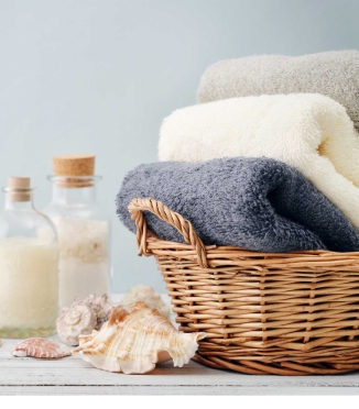 How to choose towels to match your bathroom interior
