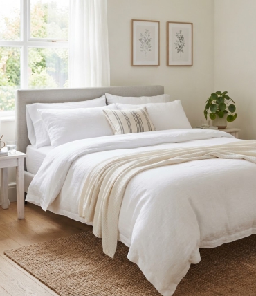 How to care for white bedding so it stays white for longer
