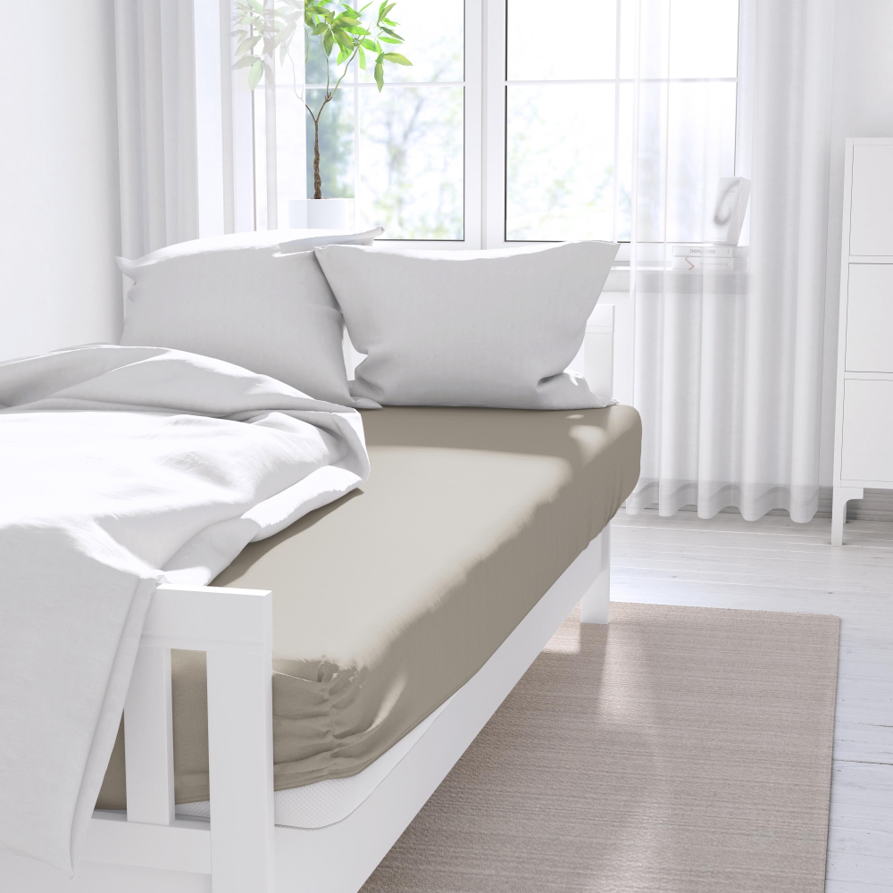 Bed Sheet „Oat“, 150x220 cm, 180x220 cm, 220x230 cm