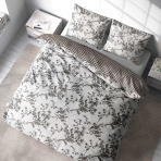 Bedding Set „Vito“. Bedding sets with plants, 200x220 cm