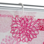 Shower curtain “Dahlia”, 180x180 cm 