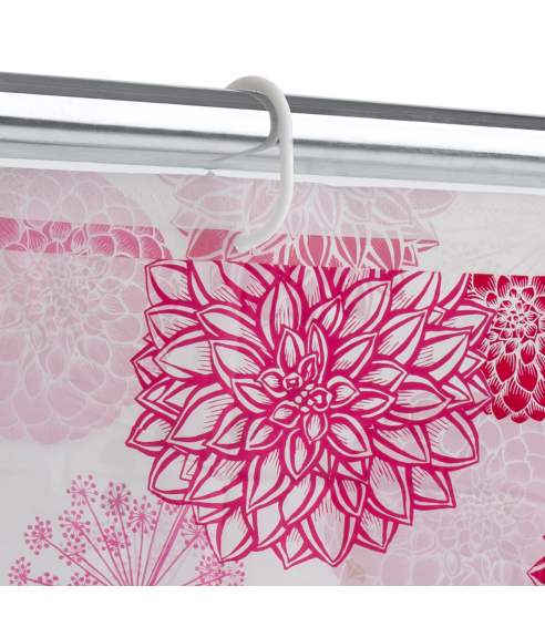 Shower curtain “Dahlia”. Bathroom curtains