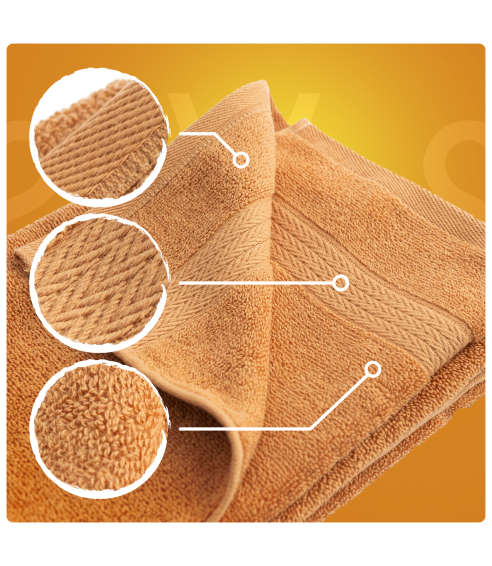 Bath towel “Orange”
