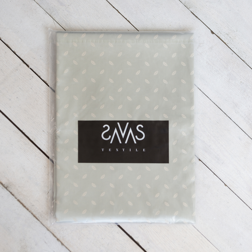 Tablecloth „Tea beans“. Cotton tablecloths, 140x240 cm, 140x300 cm