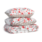 Cotton seersucker bedding set „Maki“. Cotton bedding sets, 140x200 cm, 160x200 cm