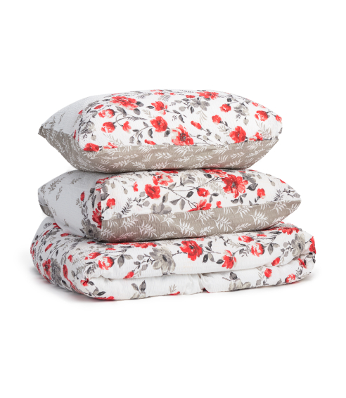 Cotton seersucker bedding set „Maki“. Cotton bedding sets