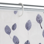 Shower curtain “Leaves”, 180x180 cm 