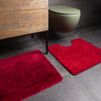 Toilet mat “Crimson”, 55x55 cm