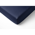 Cotton Fitted Sheet „Ombre blue“, 140x200 cm, 160x200 cm, 180x200 cm