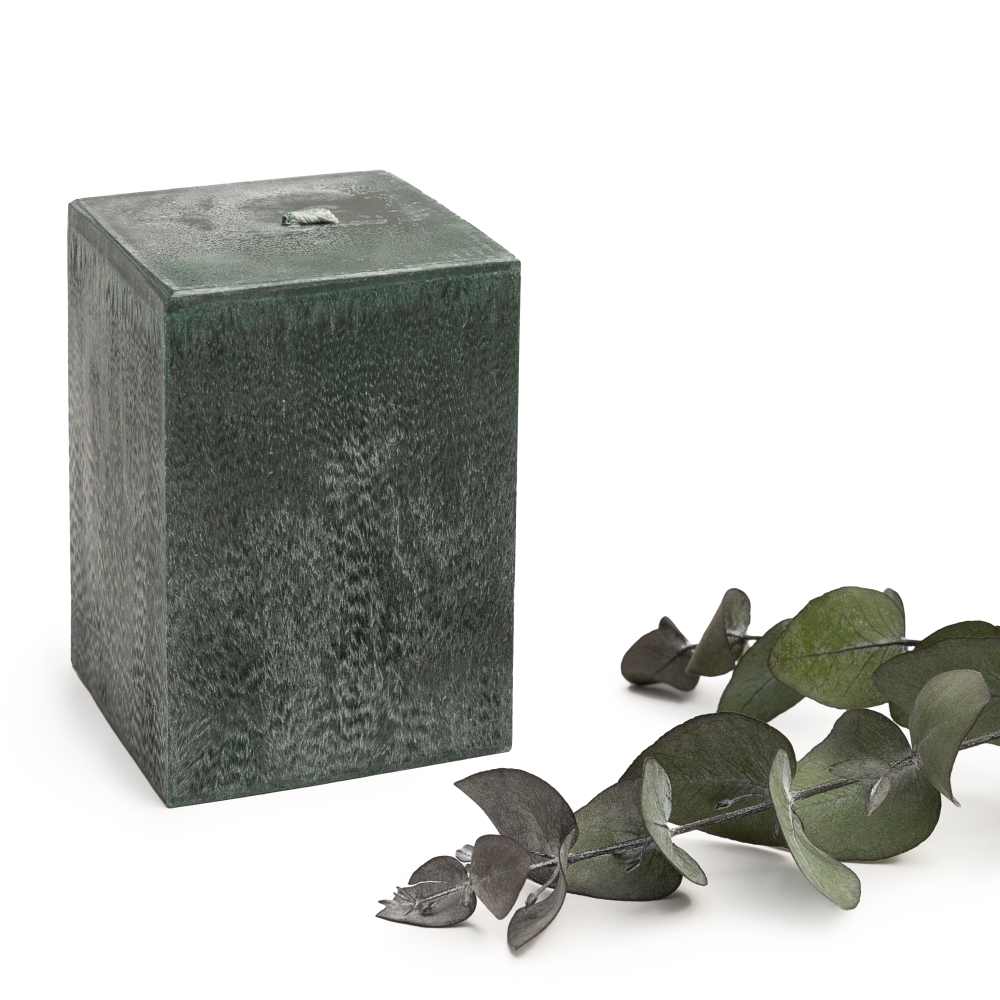 Handmade candle “Emerald”, 1 piece.