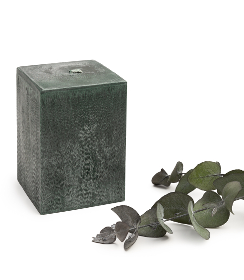 Handmade candle “Emerald”, 1 piece.. Candles