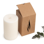 Handmade candle “Frost”, 1 piece.