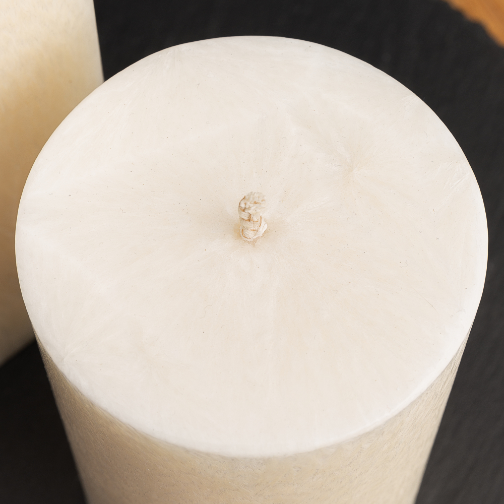 Handmade candle “Frost”, 1 piece.