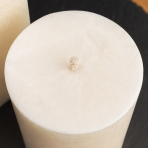 Handmade candle “Frost”, 1 piece.