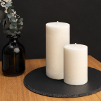 Handmade candle “Frost”, 1 piece.