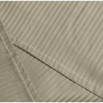 Premium Sateen Bedding Set „Brown stripe 3 mm“. Brown bedding sets, 160x200 cm, 200x220 cm