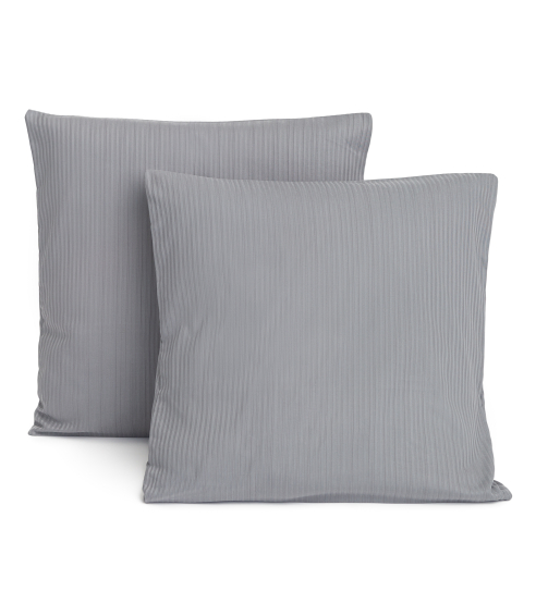 Decorative pillow covers “Pewter” – 2 pieces. Pillowcases 40x40