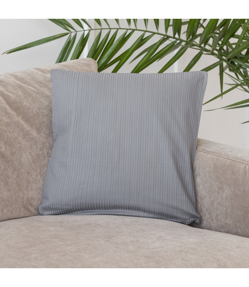 Decorative pillow covers “Pewter” – 2 pieces. Pillowcases 40x40