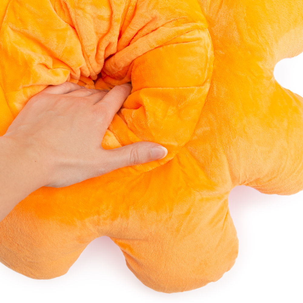Pillow toy “Orange octopus”