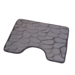 Toilet Mat „Stone“, 60x50 cm