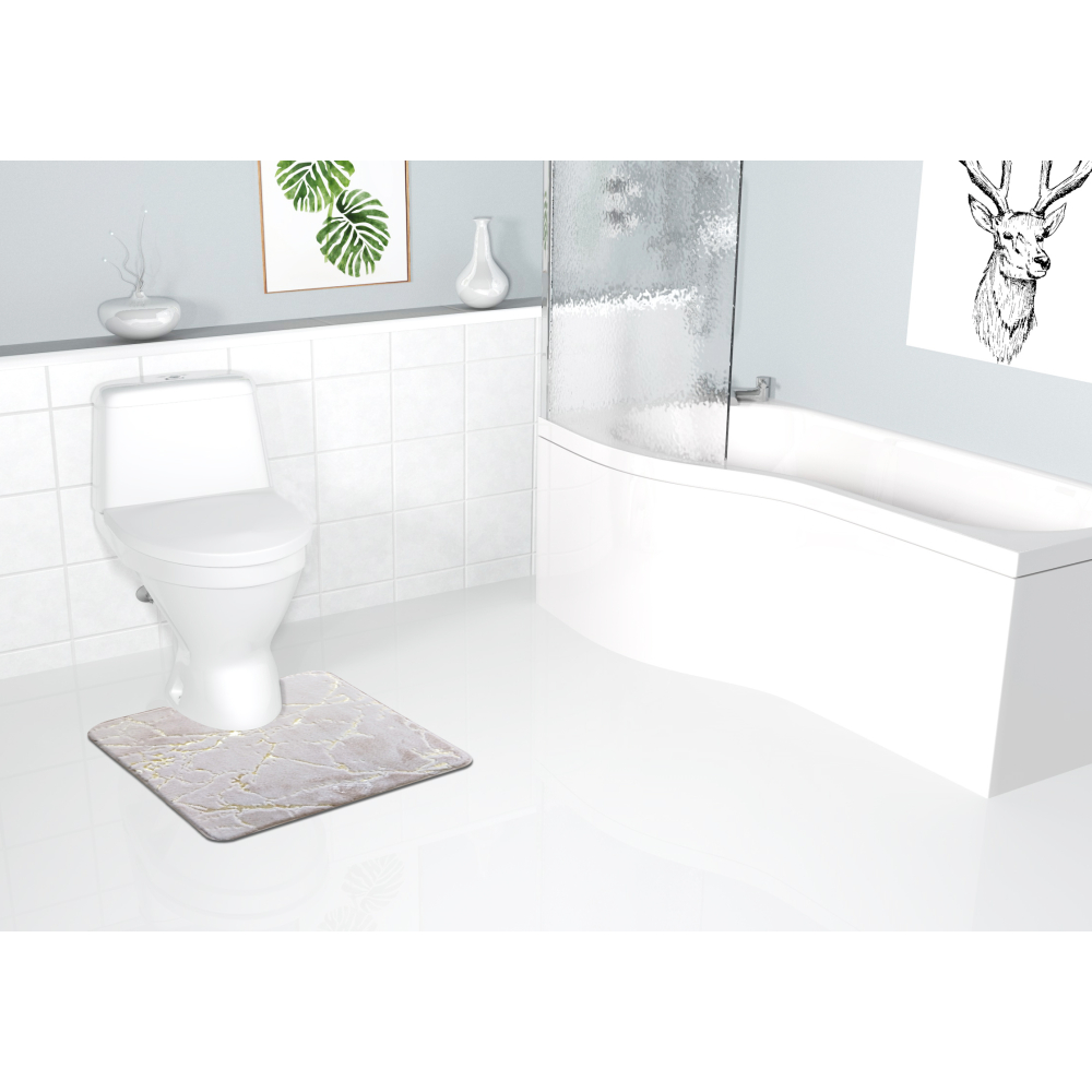 Toilet mat “Belluno”, 60x50 cm