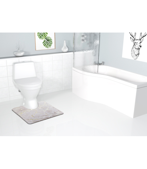 Toilet mat “Belluno”. Bath mats