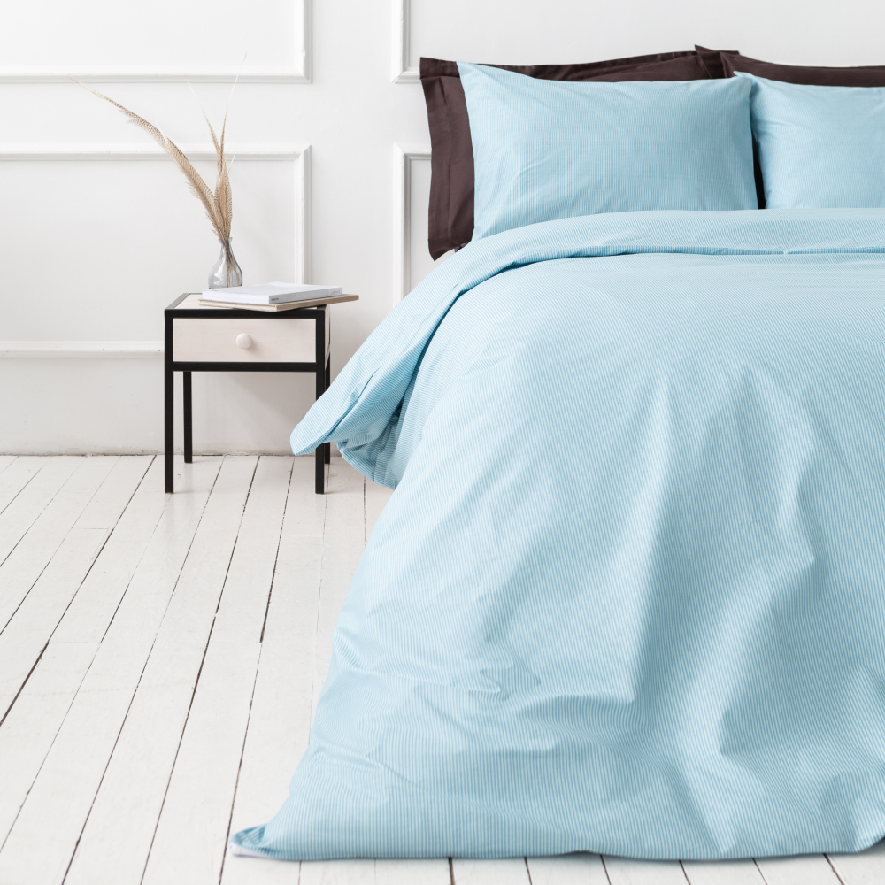 Bedding Set „Iceberg“. Cotton bedding sets, 140x200 cm