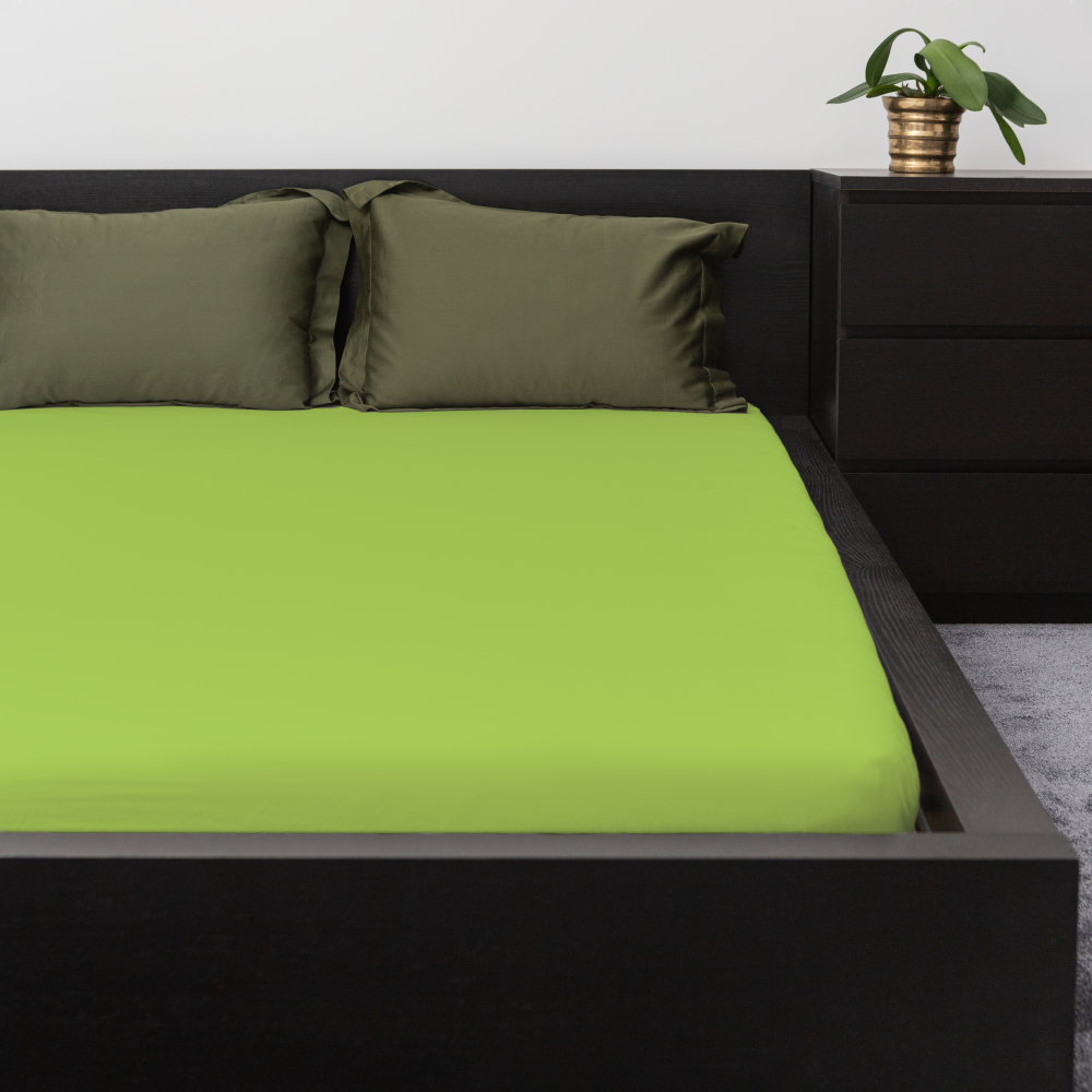 Cotton Fitted Sheet „Kelly“. Fitted sheets 160x200, 160x200 cm, 180x200 cm