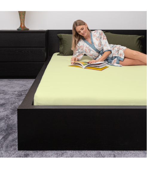 Cotton Fitted Sheet „Salad“. Fittedsheets