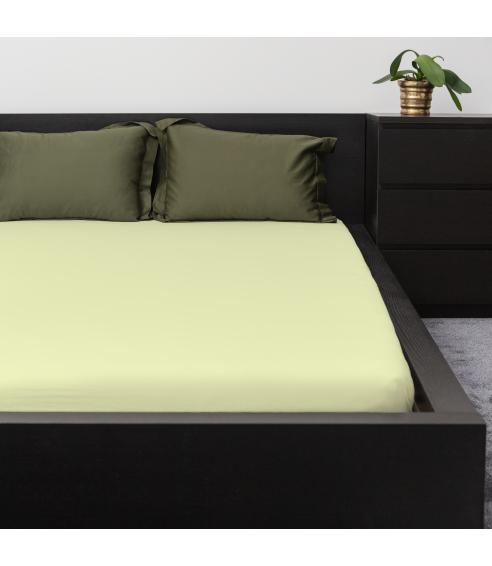 Satin Fitted Sheet „Salad“. Fittedsheets