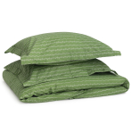 Bedding Set „Cactus“. Cotton bedding sets, 160x200 cm. Green bedding set with subtle pattern