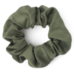 Satin hair scrunchies „Moss green“. Hair scrunchies