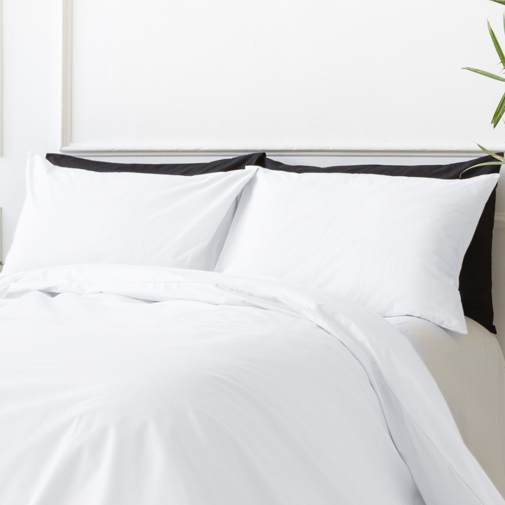 Premium Sateen Pillowcases “Classic White” Premium Sateen Pillowcases “Classic White”