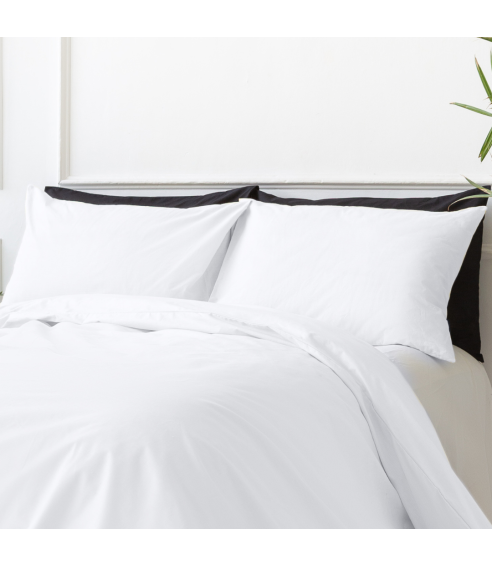 Premium Sateen Pillowcases “Classic White”