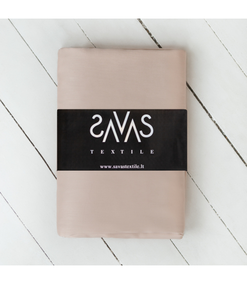 Satin Bed Sheet „Classic coffee“. Flat sheets