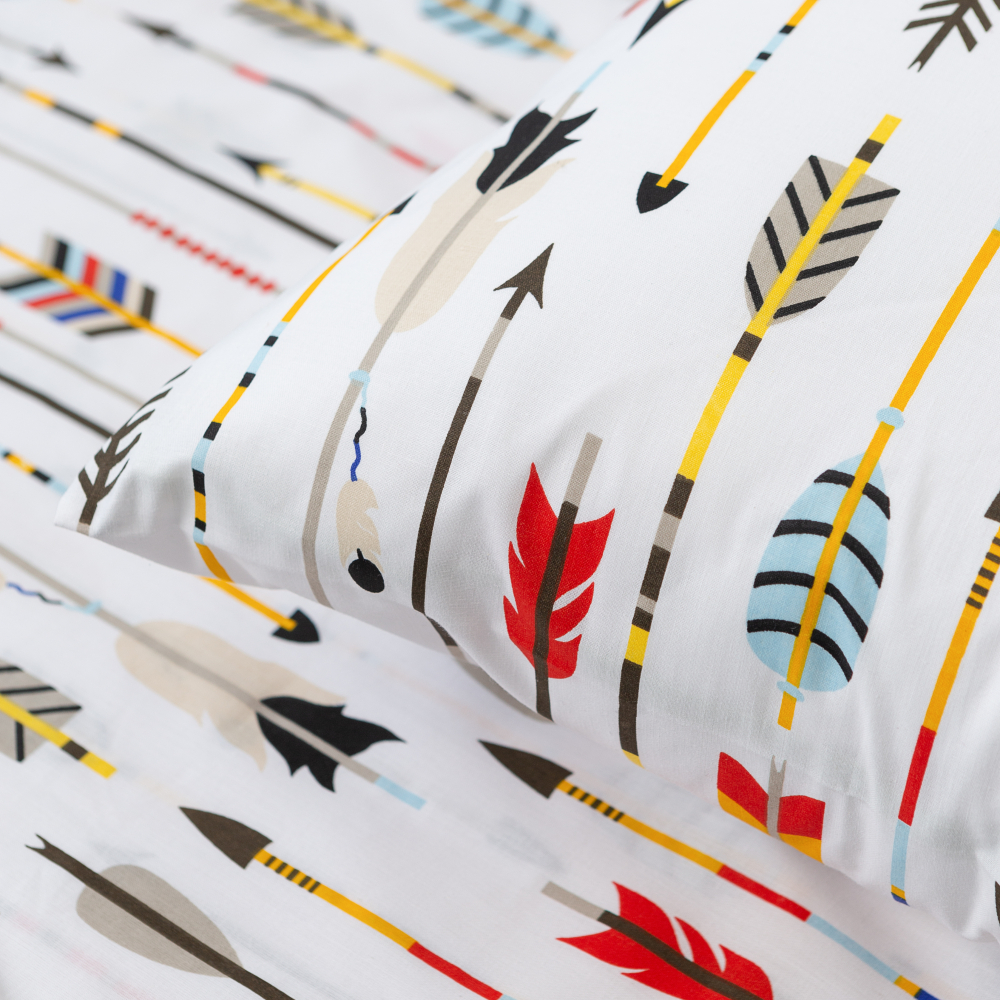 Children’s Bedding Set „Arrows”. Baby bedding, 100x140 cm