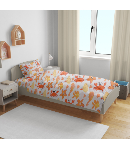 Children’s Bedding Set „Sea world”. Kids bedding
