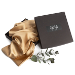 Silk Pillowcase „Sandstone“. Pillowcases 50x60. Comfortable and stylish silk pillowcase in a neutral hue.