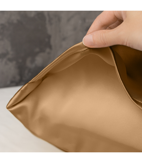 Silk Pillowcase „Sandstone“. Silk pillowcases