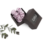 Silk hair scrunchies "Perfume". Jewelry. Gentle silk hair tie in a soft purple hue.