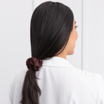 Silk hair scrunchies "Hickory". Jewelry
