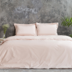 Premium Sateen Bedding Set „Primrose“. Satin bedding sets, 200x200 cm, 200x220 cm