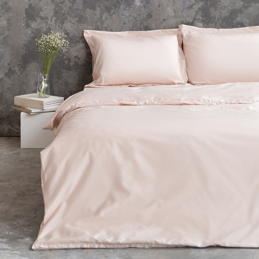 Premium Sateen Bedding Set „Primrose“. Satin bedding sets, 200x200 cm, 200x220 cm