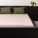 Satin Fitted Sheet „Primrose“, 80x200 cm, 90x200 cm, 120x200 cm, 140x200 cm, 160x200 cm, 180x200 cm