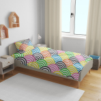 Children’s Bedding Set „Waves”. Kids bedding, 100x140 cm