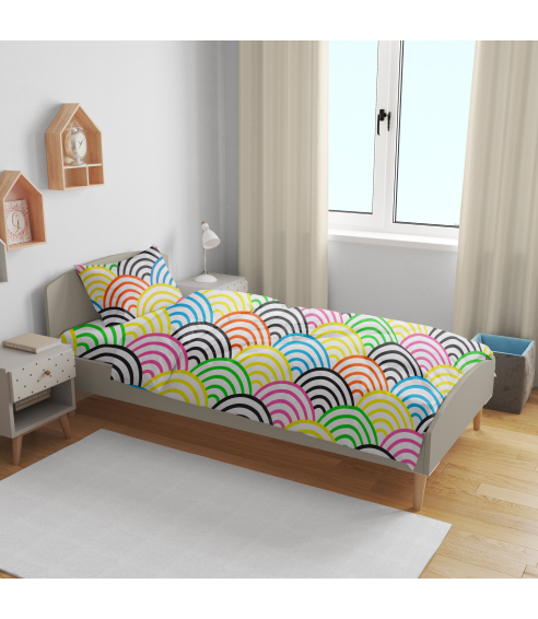 Children’s Bedding Set „Waves”. Kids bedding