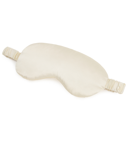 Silk Sleep Mask "Cream". Jewelry